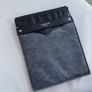 Valentino Parfums iPad mini pouchette case felt